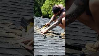 Bathroom Vent Fan Install Pt 3 Roof vent Installation [upl. by Edras99]