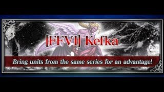 FFBE Kefka SBB featuring Elena ALL MISSIONS [upl. by Savina605]