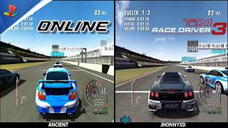 TOCA RACE DRIVER 3 ONLINE PS2 [upl. by Nylasor152]