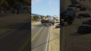 Realistic Highway Car Crashes 21 [upl. by Sigfried]