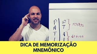 Dica de Memorização  Mnemônico [upl. by Yellek983]