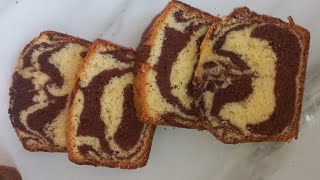 How to Bake a Perfect Marble Cake  StepbyStep Recipe  Elite Cooking [upl. by Roxanne]