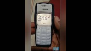 Nokia 1100  Ringtone Composer  Year 2003 [upl. by Aray]