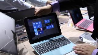 First Looks ASUS Transformer Book T100HA [upl. by Khichabia]