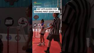 Broadcaster pleasantly surprised by referee’s correct call hockey sports nhl referee [upl. by Nedrud]