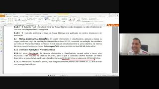 ANÁLISE DO EDITAL DE CONTAGEM BANCA CEFET [upl. by Tye]