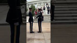 Changing of the Guard  Tomb of the Unknown Soldier [upl. by Bordie56]