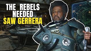 Why Saw Gerrera Is Pivotal To The Rebel Alliance  Star Wars Fast Facts Shorts [upl. by Cybill]