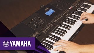 Yamaha PSRE463 Digital Keyboard Overview Yamaha Music [upl. by Lenrad]