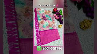 🪔DIWALI NEW LAUNCH🧨 PREMIUM DIGITAL FLORAL SOFTY🧨LI OFFER PRICE SINGLE SAREE RS 899 [upl. by Tyson339]