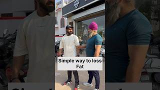 Simple way to loss fat youtube youtubeshorts [upl. by Venuti]