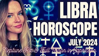 LIBRA July 2024 Monthly Horoscope [upl. by Olracnaig412]