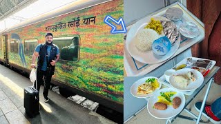 Duronto Express First Class Food Review  Howrah to Mumbai  Indian Railways  Ep1 [upl. by Lledraw678]