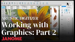 Working with Graphics in Artistic Digitizer Part 2 [upl. by Couchman]