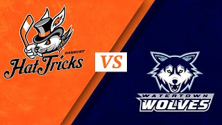 Danbury Hat Tricks vs Watertown Wolves  12923 [upl. by Violette]