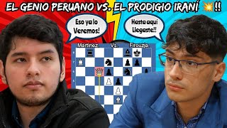 EL GENIO PERUANO ENFRENTA AL PRODIGIO IRANÍ🤯💥  Martínez vs Firouzja  Chessable Masters Div I [upl. by Chloette195]