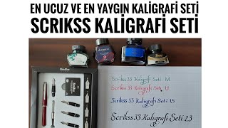 Scrikss Kaligrafi Seti Tanıtımı [upl. by Yurt]