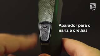 Aparador de Barba Philips Series 3000 – BT123014 [upl. by Alieka]