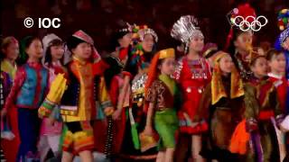 Incredible Highlights  Beijing 2008 Olympics  Opening Ceremony [upl. by Metah]