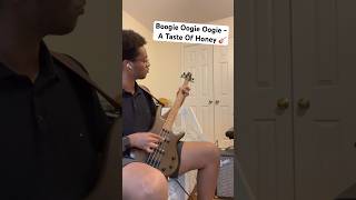 Boogie Oogie Oogie  Bass Cover A Taste Of Honey shorts bass disco musician [upl. by Anatole]