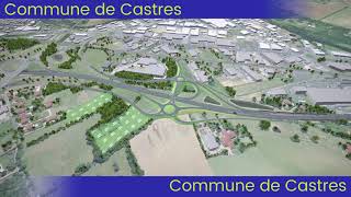 Autoroute A69 entre Castres et Puylaurens  sens Castres vers Toulouse [upl. by Ignatia]