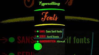 FONTS Typesetting Step by Step Tutorials publishing graphics DTP [upl. by Nothgierc881]