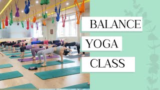 Balance yoga class  viral trending [upl. by Romilly]