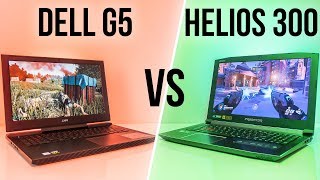 Dell G5 vs Acer Helios 300 2018  Gaming Laptop Comparison [upl. by Omrellig]