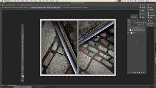 Photoshop Tutorial  Diptychs [upl. by Enywtna]