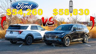 2025 Explorer VS Aviator Which SUV Should You Choose [upl. by Dorice]