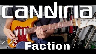 Candiria  Faction Guitar Cover [upl. by Neeruam311]