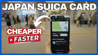 How To Get  Use JAPAN SUICA CARD on iPhone WithWithout CARD NUMBER [upl. by Sirref]