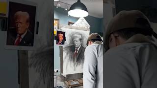 Amazing art  Great artwork  Donald Trump Sketch art artwork [upl. by Mullac30]