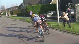 Final kilometers E3 Harelbeke 2017 [upl. by Miguelita]