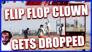 HILARIOUS ARGUMENTS GTA V RP FLOCKA VS THE FLIP FLOP CLOWN HE GOT FACED BOKC GOMFSFB [upl. by Enneirda54]