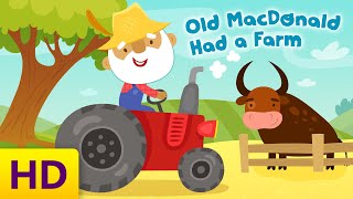 Old MacDonald Had A Farm  Kids Songs and Nursery Rhymes by Kids Academy [upl. by Orelle]