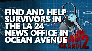 Find and help survivors in the LA 24 News office in Ocean Avenue Dead Island 2 Scooped [upl. by Ziguard]