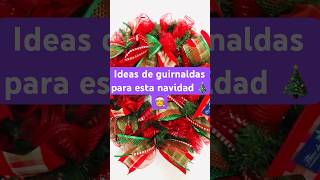 Guirnaldas para esta navidad🎅 wreath guirnaldas decoration christmas flores arreglosflorales [upl. by Schubert]