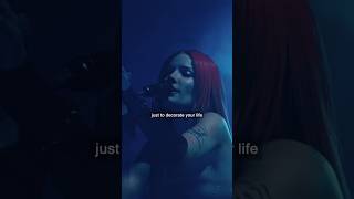 Halsey  Lonely is the Muse Live Performance shorts [upl. by Oravla86]