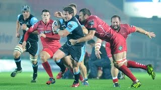 Scarlets v Glasgow Warriors Highlights – GUINNESS PRO12 201415 [upl. by Solotsopa781]