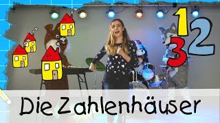 🐶 Die Zahlenhäuser  Mathe Lernlieder mit Marie Wegener  Kinderlieder [upl. by Akilat656]