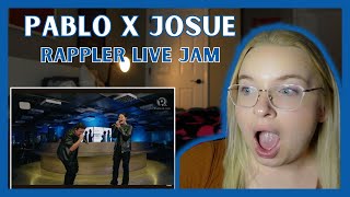 PABLO x JOSUE  DETERMINADO and AKALA RAPPLER LIVE JAM REACTION [upl. by Doug]