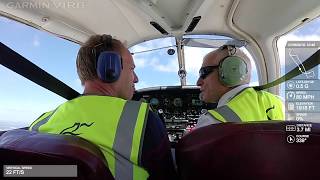 Trial flight in Piper Warrior at Blackbushe using Wowcher voucher [upl. by Dreher]