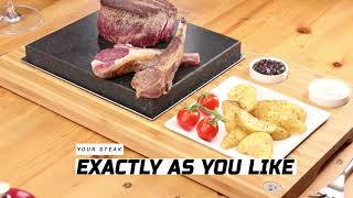 The Steak Plate amp Sauces Set from SteakStones [upl. by Samy332]