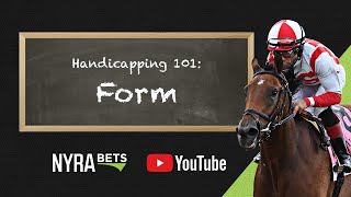 Horse Racing Handicapping Tutorial  Form [upl. by Narod]