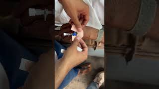 Iv cannula technique iv cannula kaise lagaya jata hai shortfeed viralreel trend video cannula [upl. by Magnusson]