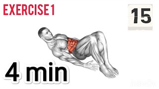 4 minutes of abdominal muscle training [upl. by Ikcir]