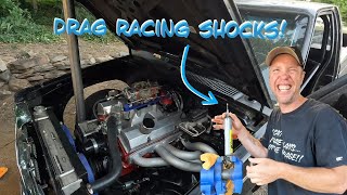 The S10 Gets Drag Racing Shocks And We Start to Tune the Carb [upl. by Maunsell]