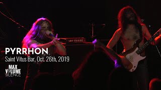 PYRRHON live at Saint Vitus Bar Oct 26th 2019 [upl. by Barbour247]