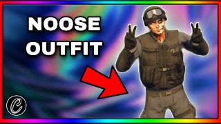 HOW TO GET NOOSE OUTFIT IN GTA 5 ONLINE EASY [upl. by Carnay928]